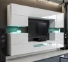 Intenso S80 faliszekrény - 40 x 80 cm (magasfényű fehér)