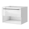 Intenso fiókos fürdőszobai mosdószekrény - 60 cm (magasfényű fehér)