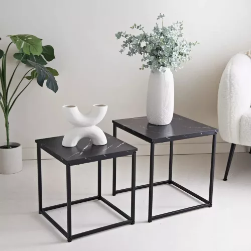 Oldalsó asztal - éjjeliszekrény szett - Intenso design
