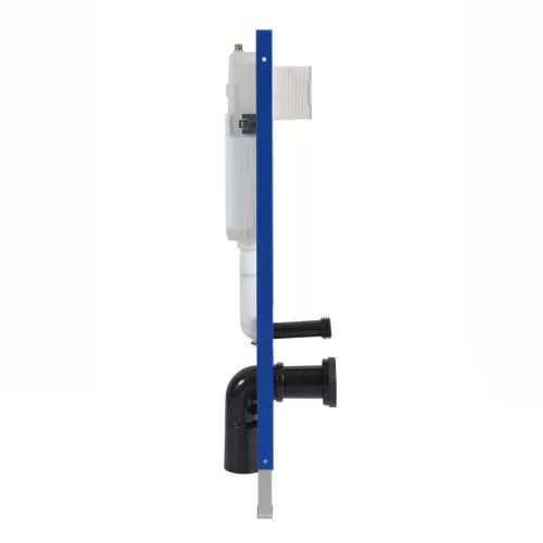 Welland Cono-Max Rimless fali WC + tartály króm nyomólappal