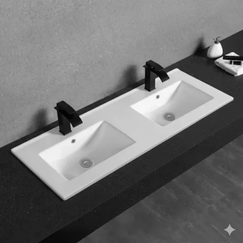 Welland bútorra szerelhető kerámia mosdó