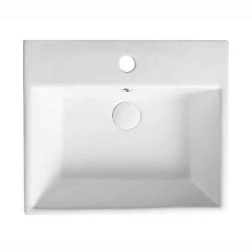 Welland pultra építhető kerámia mosdó