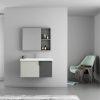 Fürdőszobabútor mosdóval és tükörrel - Selora Ceramics