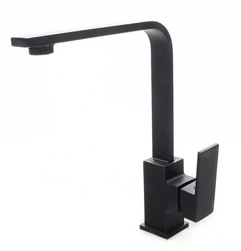 Gránit mosogató NERO Piazza-60 + Design csaptelep + adagoló (fekete)