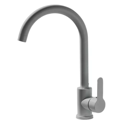 Gránit mosogató NERO Piazza-60 + magasított csaptelep + adagoló