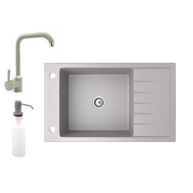 Granit-Mosogato-NERO-Grande-Steel-csaptelep--adagolo-szurke