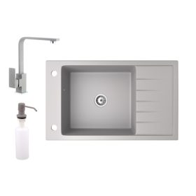 Granit-Mosogato-NERO-Grande-Design-csaptelep--adagolo-szurke