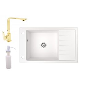 Granit-Mosogato-NERO-Grande-Design-Gold-csaptelep--adagolo-feher