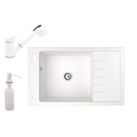 Granit-Mosogato-NERO-Grande-Shower-csaptelep--adagolo-feher