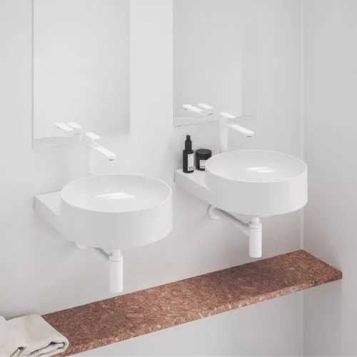 Welland teleszkópos design mosdószifon - fehér