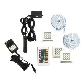 LED világítás 16 színben - 3 fénypont