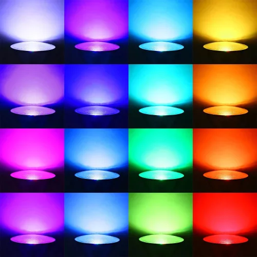 LED világítás 16 színben - 3 fénypont