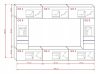 Venezia Concept C29 nappali faliszekrény sor - 273 x 165 cm (magasfényű fekete)