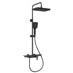 Welland C66 zuhanyrendszer csapteleppel - fekete