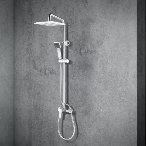 Welland C63 zuhanyrendszer csapteleppel - króm