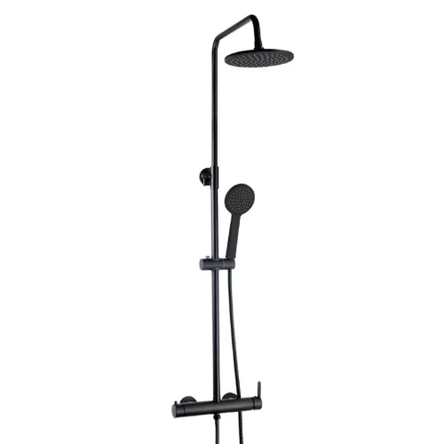 Welland C66 zuhanyrendszer csapteleppel - fekete