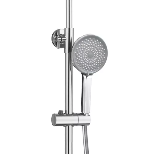 Welland C67 zuhanyrendszer csapteleppel - fekete