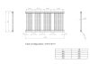 Törölközőszárító radiátor elektromos fűtőpatronnal 50 x 120 cm - Nero Italia -AF-13-400W (fehér)