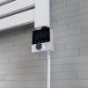 Törölközőszárító radiátor elektromos fűtőpatronnal 50 x 120 cm - Nero Italia -AF-13-400W (fehér)