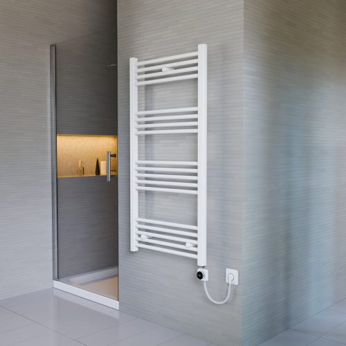 Törölközőszárító radiátor 60 x 120 cm - Nero Italia (fehér)