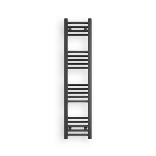 Törölközőszárító radiátor 30 x 130 cm - Nero Italia (fekete)