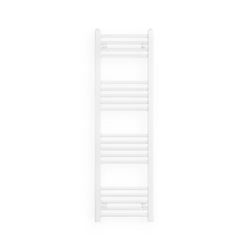 Törölközőszárító radiátor elektromos fűtőpatronnal 40 x 130 cm - Nero Italia -AF-13-400W (fehér)