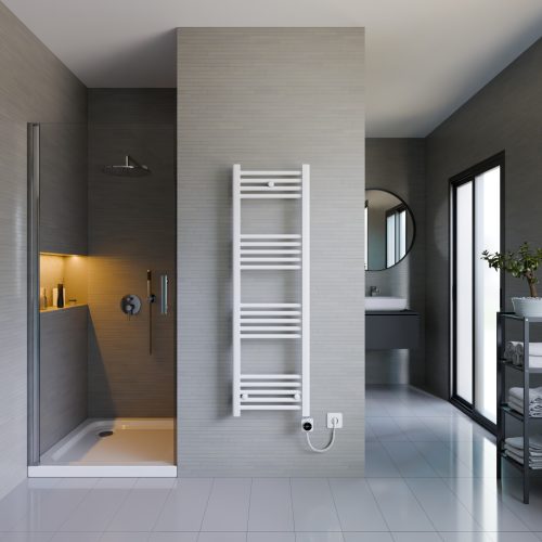 Törölközőszárító radiátor - fehér
