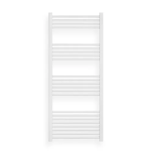 Törölközőszárító radiátor elektromos fűtőpatronnal 60 x 140 cm - Nero Italia S-600W (fehér)