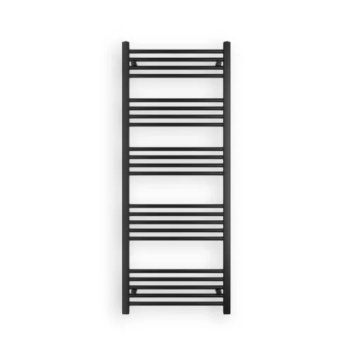 Törölközőszárító radiátor elektromos fűtőpatronnal 60 x 150 cm - Nero Italia AF13-600W (fekete)