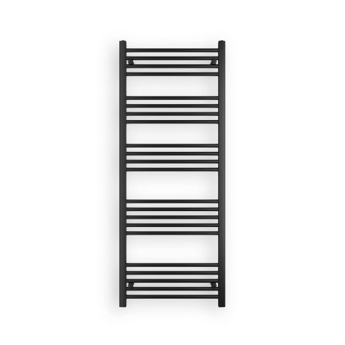 Fekete törölközőszárító radiátor 60x150 cm - NERO Italia