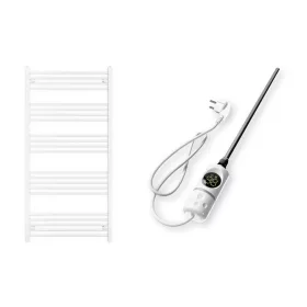   Törölközőszárító radiátor elektromos fűtőpatronnal 75 x 150 cm - Nero Italia C-600W (fehér)