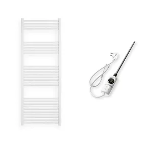   Törölközőszárító radiátor elektromos fűtőpatronnal 60 x 160 cm - Nero Italia C-600W (fehér)