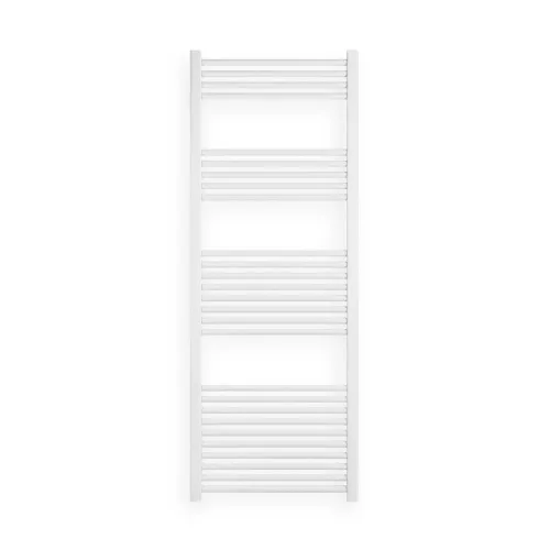 Törölközőszárító radiátor elektromos fűtőpatronnal 60 x 160 cm - Nero Italia AF-13-600W (fehér)