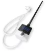Törölközőszárító radiátor elektromos fűtőpatronnal 60 x 160 cm - Nero Italia AF-13-600W (fehér)