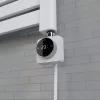 Törölközőszárító radiátor elektromos fűtőpatronnal 60 x 160 cm - Nero Italia AF-14-600W (fehér)