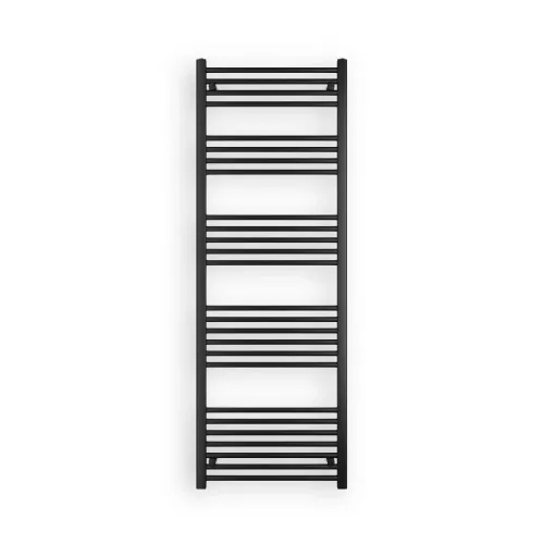 Törölközőszárító radiátor elektromos fűtőpatronnal 60 x 170 cm - Nero Italia AF-13-800W (fekete)