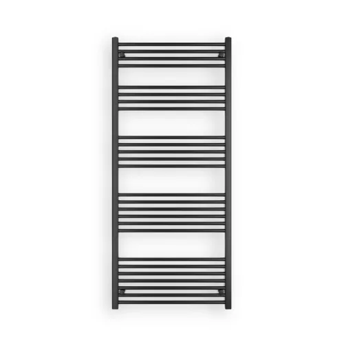 Törölközőszárító radiátor elektromos fűtőpatronnal 75 x 170 cm - Nero Italia AF-05-800W (fekete)