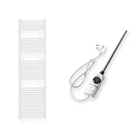   Törölközőszárító radiátor elektromos fűtőpatronnal 50 x 180 cm - Nero Italia C-600W (fehér)