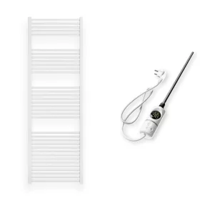   Törölközőszárító radiátor elektromos fűtőpatronnal 60 x 180 cm - Nero Italia C-800W (fehér)