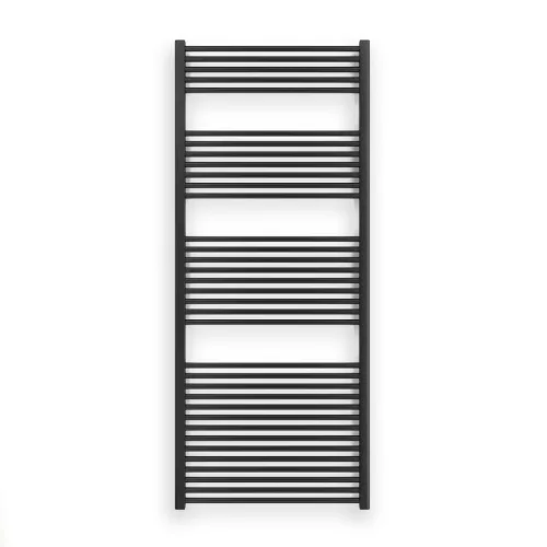 Törölközőszárító radiátor elektromos fűtőpatronnal 75 x 180 cm - Nero Italia AF-13-800W (fekete)