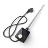 Törölközőszárító radiátor elektromos fűtőpatronnal 75 x 180 cm - Nero Italia AF-13-800W (fekete)