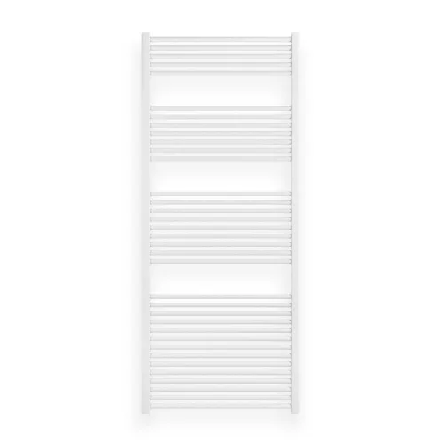 Törölközőszárító radiátor elektromos fűtőpatronnal 75 x 180 cm - Nero Italia AF-13-800W (fehér)