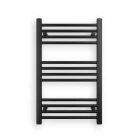 Törölközőszárító radiátor fekete színben  50 x 80 cm