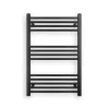 Törölközőszárító radiátor elektromos fűtőpatronnal 60 x 90 cm - Nero Italia C-400W (fekete)