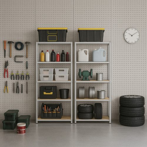 Fém polc 180 x 90 x 40 cm