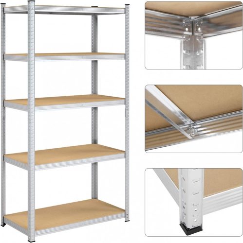 Fém polc 200 x 90 x 30 cm