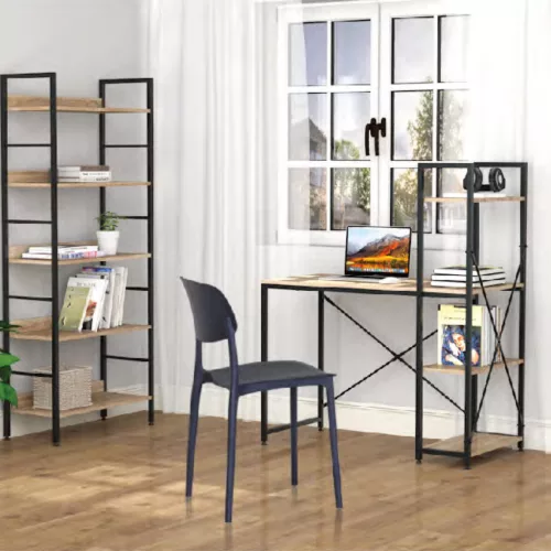 Intenso Compact íróasztal / számítógépasztal polcrendszerrel - 100 x 52 cm