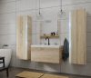 Fürdőszoba bútor szett kerámia mosdóval - 80 cm