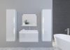 Venezia Dream II. fürdőszobabútor szett + mosdókagyló + szifon - 80 cm (fényes fehér)