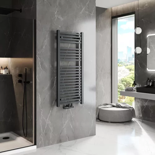 Design radiátor NERO Italia ES01005 - 50 x 120 cm (szürke)